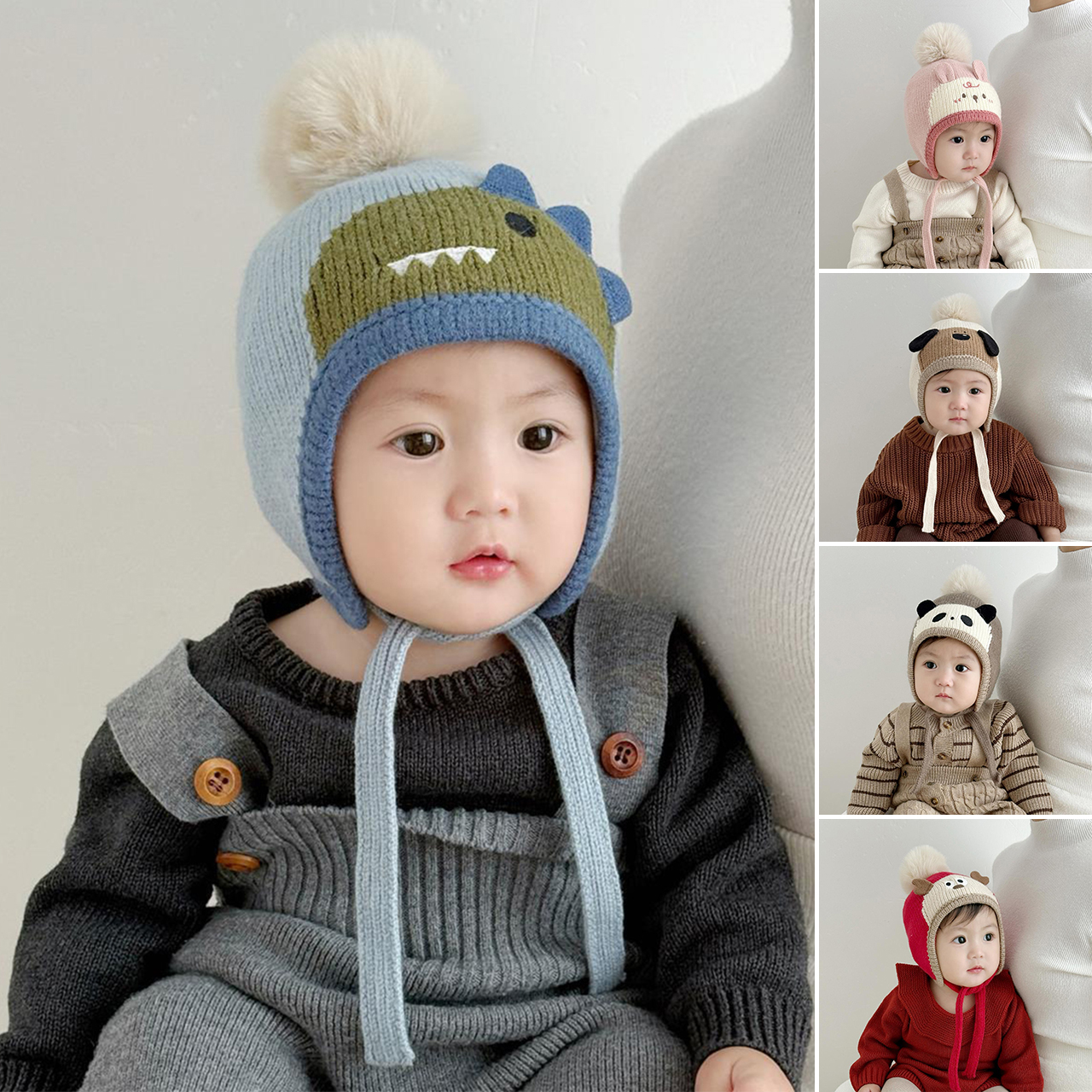 Cute Cartoon Animals Pompom Ha – Baby Hat Beanie Bewertung und Preis