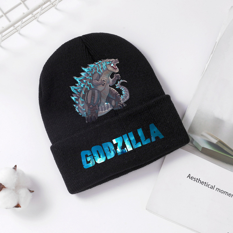 Godzilla Knitted Hat Winter Sp – Baby Clothing Model Bewertung und Preis