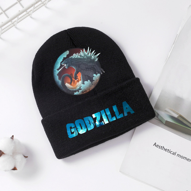 Godzilla Knitted Hat Winter Sp – Baby Clothing Model Bewertung und Preis