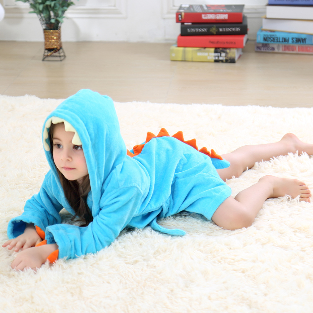 Children's Bathrobe Hooded Dra – Baby Clothing Factory Shop Bewertung und Preis