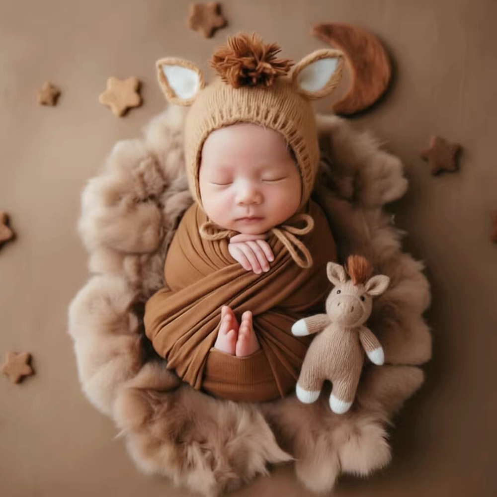 Knitted Horse Hat with Doll Ne – Baby Hat Beanie Bewertung und Preis