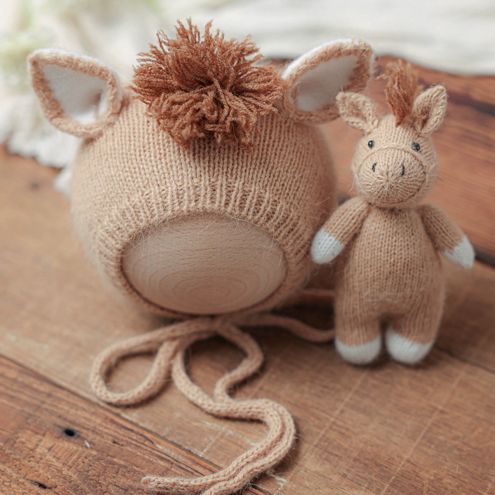 Knitted Horse Hat with Doll Ne – Baby Hat Beanie Bewertung und Preis