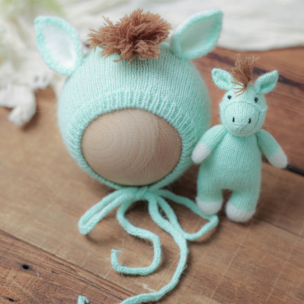 Knitted Horse Hat with Doll Ne – Baby Hat Beanie Bewertung und Preis