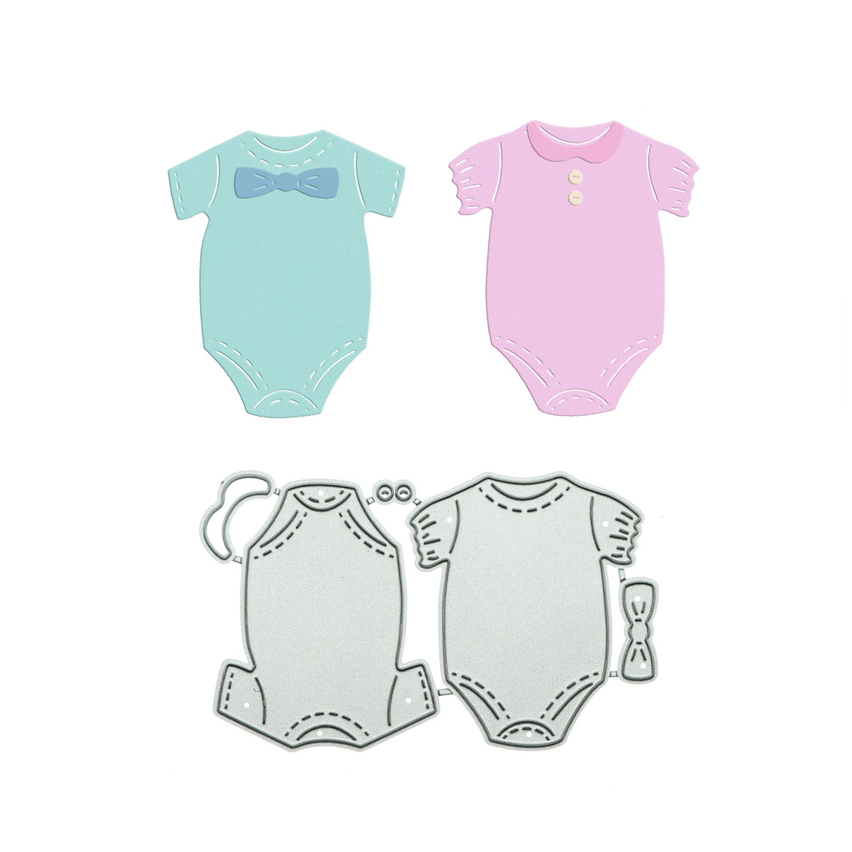 Metal Cutting Dies Clothing Ba – Baby Clothing Patterns Free Bewertung und Preis