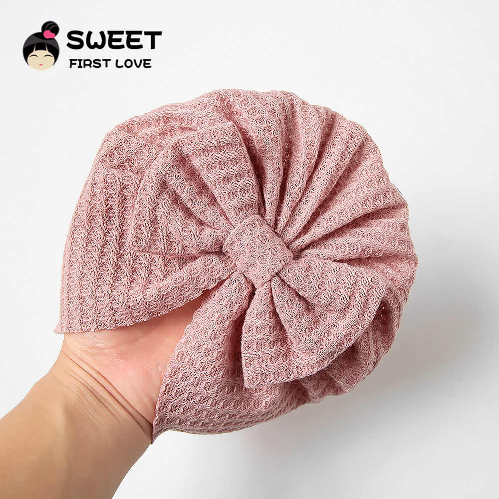 Waffle Bowknot Newborn Baby Gi – Baby Hat Beanie Bewertung und Preis