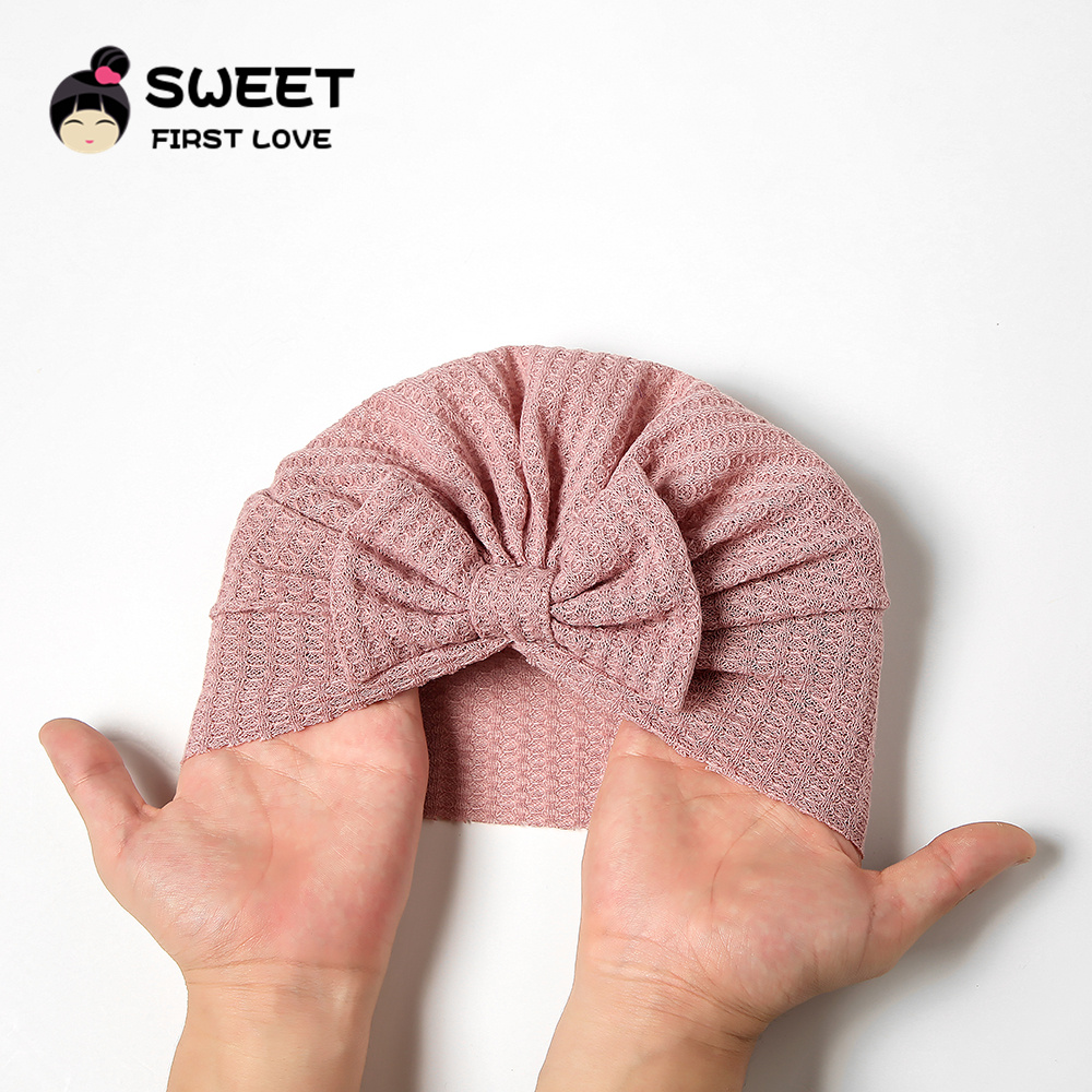 Waffle Bowknot Newborn Baby Gi – Baby Hat Beanie Bewertung und Preis